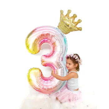 40 инча, модел Номер Балони Балони Голям Гелиевый Глобус Рожден Ден, Сватба направи си САМ Украса Фигура Фигура Балон