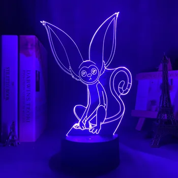 Аватар Последния Магьосник Въздух Момо Лампа за Дома, Подарък за Рожден Ден Led нощна светлина Аватар Декор за Спалня Светлина Момо