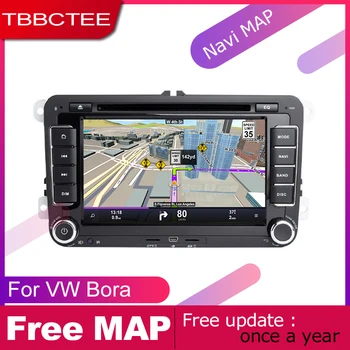 За Volkswagen VW Bora 2005 ~ 2018 Автомобилна Мултимедийна Система Android 2 DIN Авто DVD плейър GPS Navi Навигация, Радио Аудио
