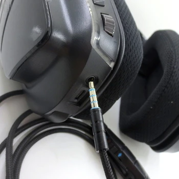 3.5 мм Кабел за слушалки с Вграден контрол за гейминг Слушалки G633 G933 Слушалки