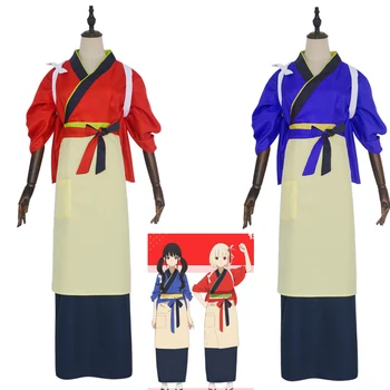 Lycoris Раздаването на Нишикиги Чисато Иноуэ Такина кимоно Cosplay Аниме Костюм по поръчка