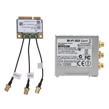 AW-CB160HB CM94360HMB 2,4/5 Ghz Безжична 802.11 AC BT4.0 Половина на MINI PCI-E WIFI Карта на Директна доставка