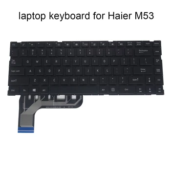 OVY Английски подмяна на клавиатурата, за да Haier M53 US qwerty клавиатура за лаптоп черен оригинален Нов лаптоп резервни части за продажба в наличност