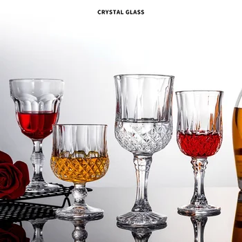 Нефритови crystal творческа вино, кристално вино, Байцзю, чаша вино, чаша за червено вино, диамантена чаша, чаша.